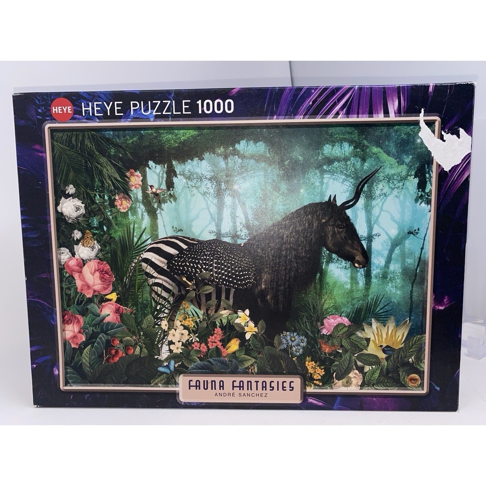 Heye Equipidae by Andre Sanchez 1000 Piece Jigsaw Puzzle Fauna Fantasies Horse